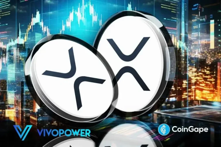 XRP Price Prediction: Market Longs Surge to 78% as VivoPower Launches Treasury Expansion