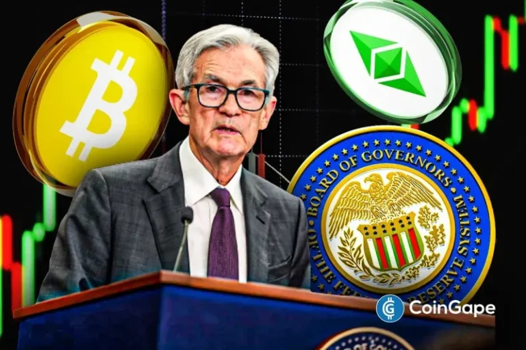 Bitcoin, Ethereum Drag Broader Crypto Market Lower Ahead of FED Powell Speech