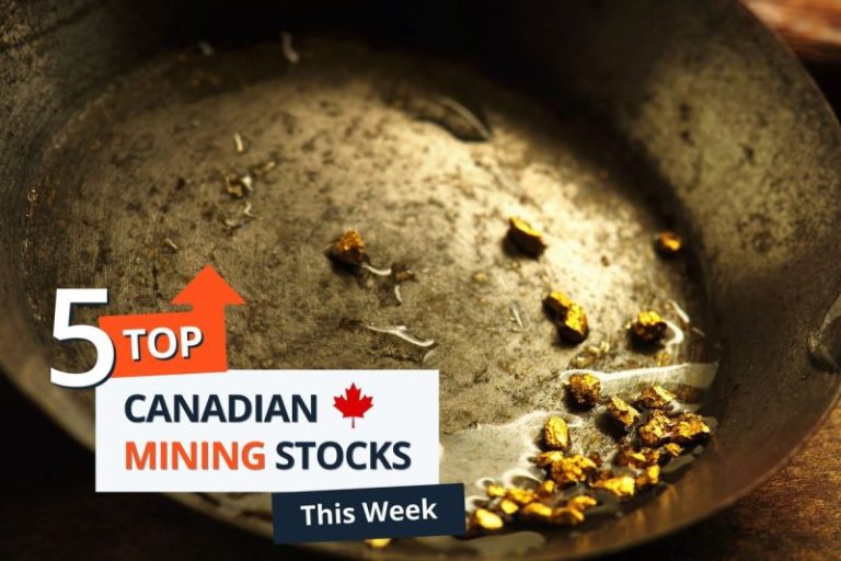Top 5 Canadian Mining Stocks This Week: Quarterback Resources Scores with 160 Percent Gain