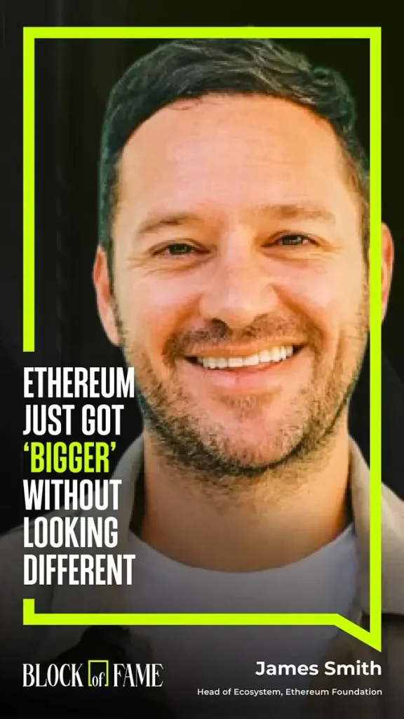 Fusaka Upgrade Turns Ethereum Into Reliable Infrastructure, Says EF’s James Smith