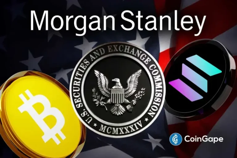 Breaking: Morgan Stanley Files S-1 for Bitcoin and Solana ETFs With U.S. SEC