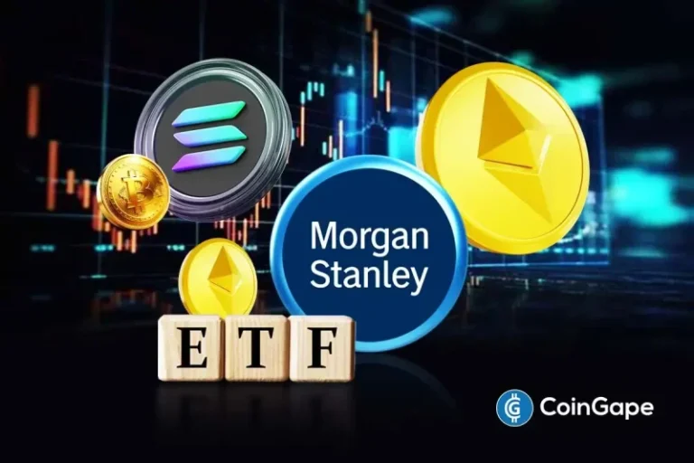 Breaking: Morgan Stanley Files for Ethereum ETF Following Bitcoin and Solana Filings